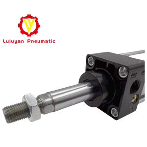 Cylindre pneumatique compact en aluminium à double effet pour tête de cylindre, bloc-cylindres et pièces pneumatiques - Fabricant - Product Image 4