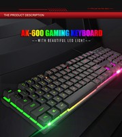 Penjualan terlaris 60% RGB kecil kompak 61 tombol kabel/nirkabel gigi biru Keyboard Mini portabel papan ketik Gaming