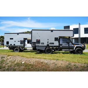 Китайские производители с жестким верхом vip touring camper внедорожный трейлер караван для семейных китайских торговых путешествий - Product Image 4