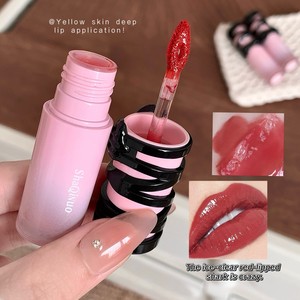 SHAQINUO Rouge à Lèvres Liquide Mat Imperméable Maquillage Cosmétique Vente en Gros Teinte à Lèvres Colorée - Product Image 4