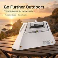 Batterie externe portable 27000mAh 99Wh, charge rapide, haute capacité, sortie DC 87W, support à clipser, modèle spécial Star Link Mini