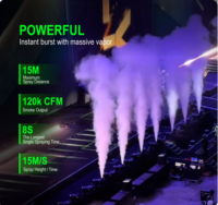 Machine à jet de CO2 électrique 3500W, étanche, DMX512, LED RGB, machine à brouillard avec télécommande pour fête, scène, bar, concert, événement