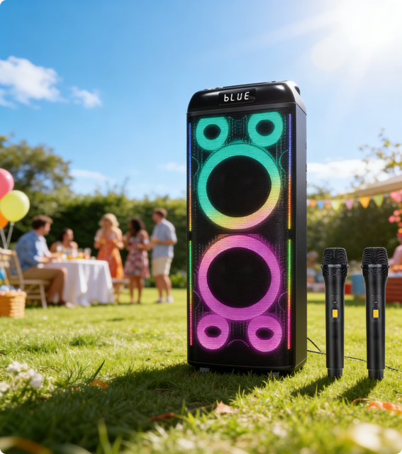 Hot Sale 80W Loud Waterproof Blue Tooth Speaker Portable Outdoor Wireless Speaker for Camping Party Beach IPX7 FM Radio TF Card