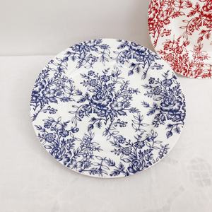 Platos Retro franceses de gran venta personalizados, platos de cerámica pintados a mano para el hogar, platos de ensalada de frutas - Product Image 4