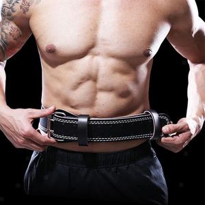 Ceinture de musculation de haute qualité avec logo personnalisé, soutien dorsal, ceinture de musculation en cuir, ceinture de musculation en cuir de vache véritable - Product Image 6