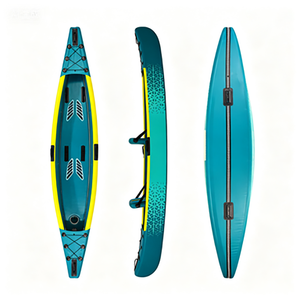 Kayak gonflable Drop Stitch pour 2 personnes, conception OEM en gros, pour <span class=keywords><strong>l</strong></span>'océan et les sports nautiques - Product Image 3