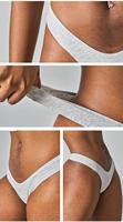 Tanga de Algodón y Elastano Transpirable con Logotipo Personalizado para Mujer, Cintura en V, Sin Costuras, Alta Elasticidad, Lencería Sexy, Ropa Interior Femenina
