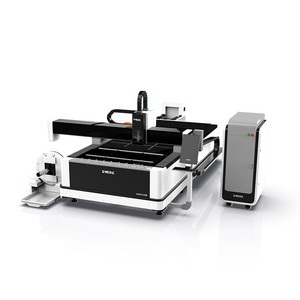 เครื่องตัดไฟเบอร์เลเซอร์ CNC สแตนเลสแบบ 2-in-1 ยี่ห้อ Bibo จากจีน สำหรับตัดแผ่นโลหะ/ท่อ/แผ่นเหล็ก ใช้ชิ้นส่วน HIWIN รองรับไฟล์ PLT/AI/BMP - Product Image 1