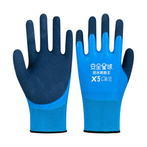 ถุงมือทำงานซิงเก้ยางเต็มชั้นสองชั้นกันน้ำ ทนต่อการขัดถู สำหรับงานก่อสร้าง สำรวจชายหาด ทำสวน - Product Image 2