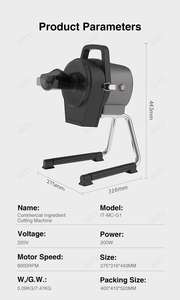 Machine à <span class=keywords><strong>couper</strong></span> <span class=keywords><strong>les</strong></span> légumes électrique à grande capacité 6000 tr/min, <span class=keywords><strong>pour</strong></span> oignon vert, échalote, céleri, laitue - Product Image 5