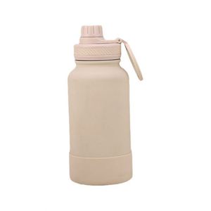 <b>Insulated</b> Gym <b>Bottle</b> 32Oz <b>Stainless</b> <b>Steel</b> Double Wall Vacuum Wide Mouth <b>Water</b> Sports <b>Bottle</b> With Leakproof Spout Lid - Product Image 3