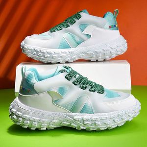 Chaussures basses tendance 2025 à semelle épaisse, confortables, respirantes, décontractées et sportives pour hommes - Product Image 5