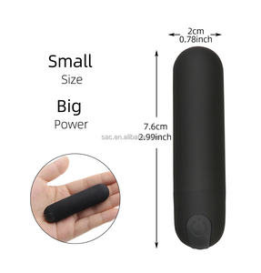 SacKnove USB şarj Mini vibratör 10 hız kişisel klitoral stimülatörü vajinal seks oyuncak kadınlar için titreşimli mermi çiftler - Product Image 6