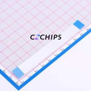 FFC-1.0-10P-100mm FFC <b>Cable</b> (Flexible Flat <b>Cable</b>) P=1mm Connector 10P 1mm 0.3mm Non-Inverting - Product Image 2