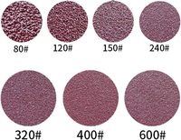 Bande abrasive en papier de verre rouge 100 mm x 25 m, feuille abrasive en tissu émeri, rouleau de papier de verre pour le polissage et le meulage de l'automobile, des meubles et du métal