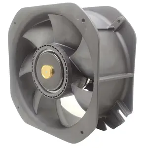 Ventilador axial de alto fluxo de ar e baixo ruído série W2E200 Substituir W2E200-HK38-01 Ventilador compacto AC EC Ventilador de refrigeração axial sem escovas 22580