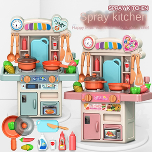 Eco-friendly Chef Pretend Play Cookware Kits Mini Kitchen Toy play food and accessories kids kitchen pretend toys
