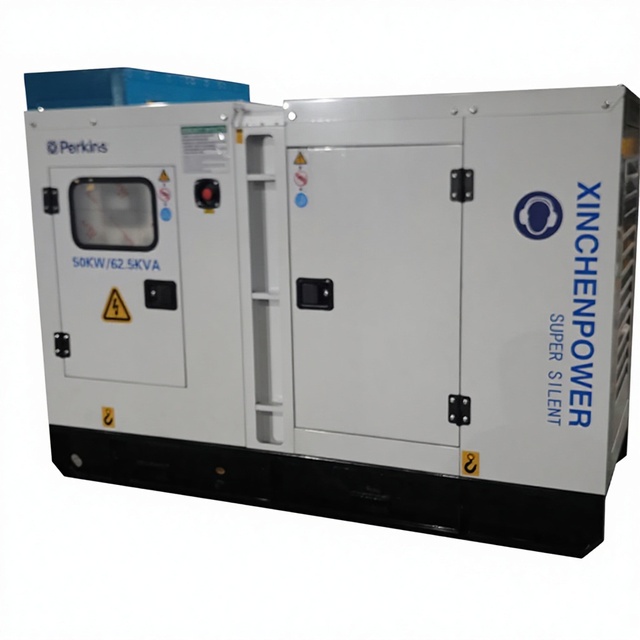 Customized 30KVA 40KVA 50KVA Auto Start 3 Phase Water Cooling System Super Silent Diesel Generator Set with ATS 400V 480V