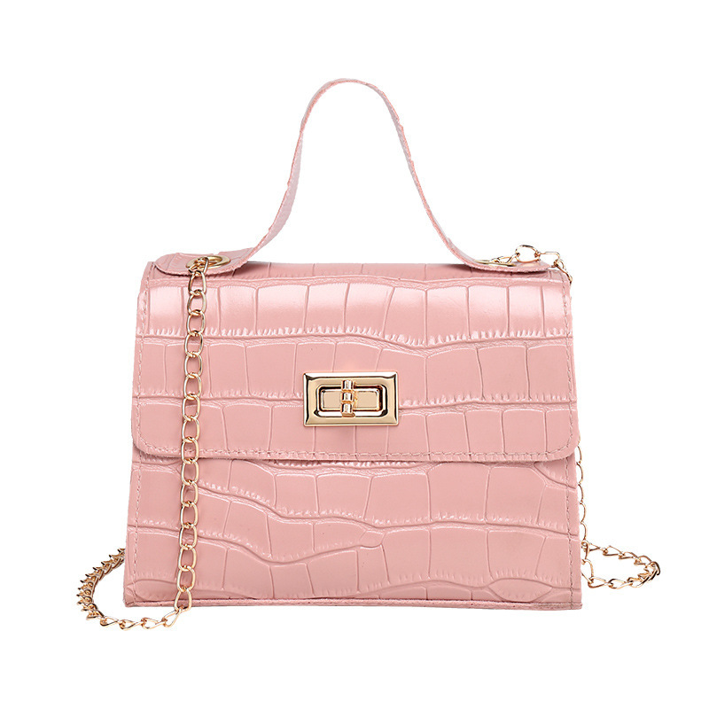Scotch Tartan Shoulder Bag PU Leather