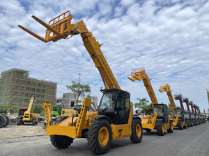 Chariot télescopique Kudat KHT4007 7m, 4 roues motrices, 4 tonnes, à moteur thermique, mât à trois sections <span class=keywords><strong>pour</strong></span> extérieur - Product Image 5