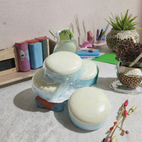 Jouet Squishy en PU en forme de gâteau au fromage rond, thème alimentaire, anti-stress, thérapie d'humeur pour filles et garçons de 14 ans et plus