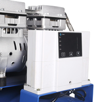 SPERAN Kompresor Udara Piston Bebas Oli Bertekanan Tinggi dengan Tangki Penyimpanan Udara 100L Berpendingin Udara Portabel Industri dengan Mesin Motor