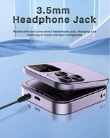 Téléphone Portable à Clapet Senior 1,77" Double SIM I16 Pro avec Couvercle Lady, Pliable, MP3, Voix Magique, Lampe Torche et Numérotation Rapide