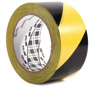 Ruban de signalisation jaune non adhésif personnalisé en PE de 75 mm x 300 m pour la sécurité routière et les scènes de crime (OEM) - Product Image 1