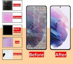 For <strong>Samsung</strong> <strong>Galaxy</strong> <strong>S21</strong> 5G TFT LCD Screen Replacement Touch Digitizer Kit SM-G991U/G991B <strong>Black</strong> (No Fingerprint) - Product Image 3