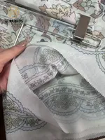 SHENGMO 60 Bawal coton découpé au Laser 110*110cm impression numérique Hijab musulman écharpe carré usine en gros taille de conception personnalisée