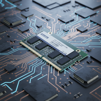 Advantech SQR-YD4N DDR4-Doble Velocidad/260 Pines, SODIMM Industrial Resistente, 30u-Gold-Brand-IC Automation Copper