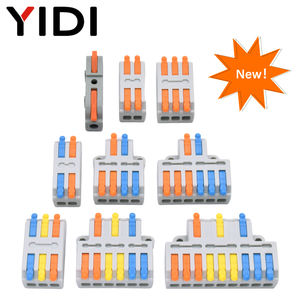 DINレール端子ブロックマルチ回路プッシュインスプリングクランプコンパクトスプライス電気コネクタ工業用制御ケーブルプラスチック - Product Image 3