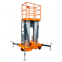 Plateforme de travail en hauteur à double colonne en alliage d'aluminium Eterlift pour l'entretien des usines en intérieur