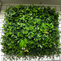 Panneaux décoratifs muraux verts, panneaux muraux 3D verts, panneaux de buis artificiel, panneaux muraux en buis