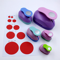Cutter à papier en fer pour gâteaux, outil de gaufrage manuel DIY, grand ensemble de poinçons circulaires, poinçons à trous de tailles variées, antiadhésifs et écologiques