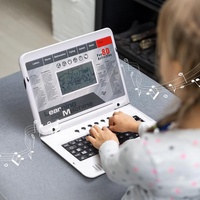 Ordinateur portable éducatif pour enfants, 80 modes d'activités pour apprendre l'alphabet, les mots, les mathématiques, avec souris