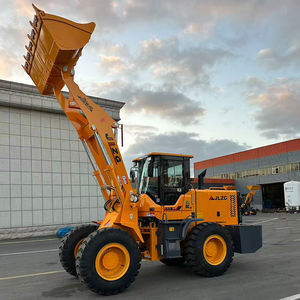 Mini chargeuse frontale 3 tonnes, chargeuse sur pneus <span class=keywords><strong>à</strong></span> moteur diesel, godet haute performance, dimensions 6700*2450*2950mm, chargeuse sur pneus diesel - Product Image 3