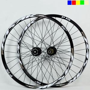 Jeu de Roues de <span class=keywords><strong>VTT</strong></span> à <span class=keywords><strong>Axe</strong></span> Traversant, <span class=keywords><strong>Roue</strong></span> à Dégagement Rapide <span class=keywords><strong>26</strong></span>/27.5/29 Pouces, <span class=keywords><strong>Axe</strong></span> Traversant 20/15/12, <span class=keywords><strong>Roue</strong></span> de Vélo à Dégagement Rapide 9/10 - Product Image 4