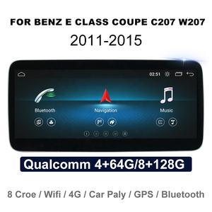 Lecteur d'<span class=keywords><strong>autoradio</strong></span> électronique Android Carplay GPS Audio Stéréo de voiture pour <span class=keywords><strong>Mercedes</strong></span> Benz Classe E coupé C207 W207 2011-2015 - Product Image 3