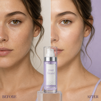 Sérum Moussant PDRN Marque Blanche à l'Acide Hyaluronique et Extrait de Caviar – Léger, Absorption Rapide, Raffermit la Peau, Soin Quotidien du Visage