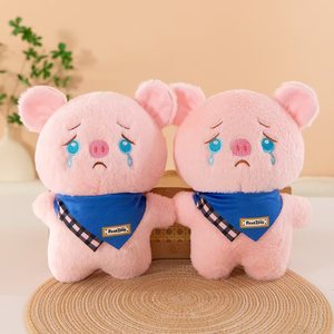 UYEAH Peluche personnalisée Cry Pig, peluche chat panda, poupée, logo de l'entreprise imprimé sur les vêtements, jouets en peluche pour animaux pour cadeaux - Product Image 3