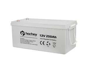 Hochey üretici fiyat fotovoltaik PV pil 12V 250Ah 200ah 150ah Gel jel piller Agm kurşun asit akü 80ah 65ah 50ah