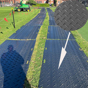 Ground Protection Road <strong>Mats</strong> 4X8 FT <strong>for</strong> Grass &amp; Forestry Use Withstands Tractors &amp; Heavy Machinery Prevents Ruts - Product Image 2