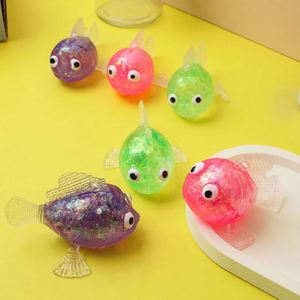 Nouveauté Jouet Anti-Stress Poisson à Presser pour Enfants en Gros avec Maltose, en TPR Souple, Soulagement du Stress, Unisexe, Tous Âges - Product Image 3