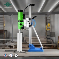 Motor de taladro de núcleo resistente DDB32 de 3200W para corte húmedo de hormigón armado, soporte personalizado OEM de agujero grande