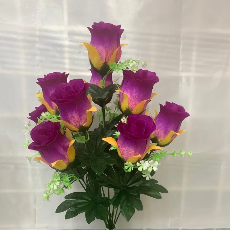 Искусственные лилии, цветы, шелковая Цветущая лилия для домашнего стола, украшение для свадьбы «сделай сам»