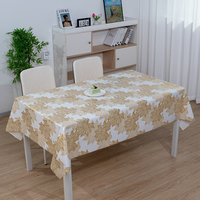 Fabricant de nappes de table dorées à motifs floraux RNPT, Fabrica De Manteles De Mesa, nappe rectangulaire, nappes de table en PVC