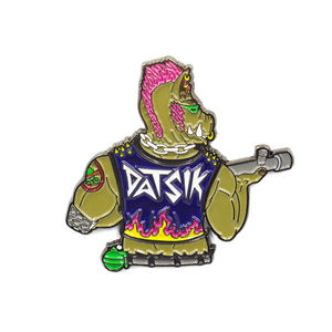 Флуоресцентный значок с зелеными блестками - Product Image 2