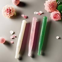 Barre d'acupuncture en jade blanc personnalisée outils de massage Gua Sha relaxant la douleur du cou et du visage avec un stylo d'acupuncture