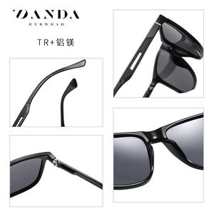Danda Men's <b>Square</b> <b>Sunglasses</b> 3333 Polarized UV400 TAC Lens Outdoor Sports Driving - Product Image 3